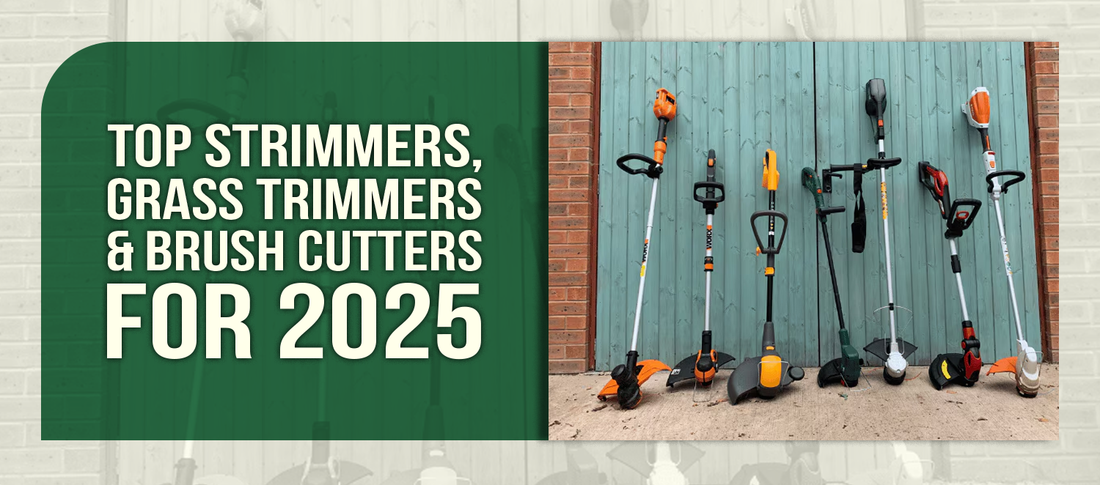 Top Strimmers, Grass Trimmers & Brush Cutters for 2025
