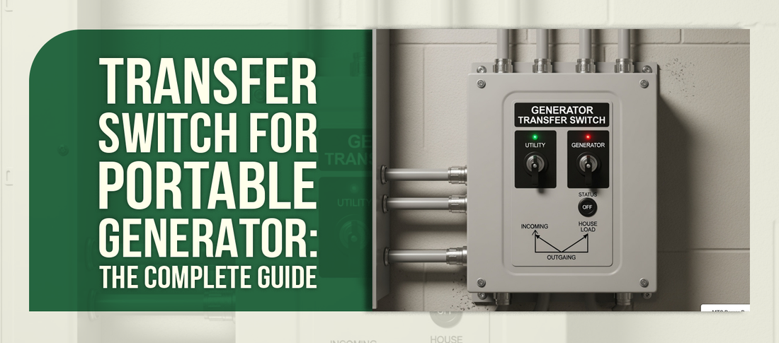 Transfer Switch for Portable Generator: The Complete Guide
