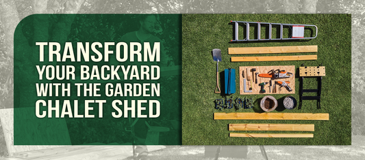 Transform Your Backyard with the Garden Chalet Shed