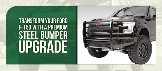 Transform Your Ford F-150 With a Premium Steel Bumper Upgrade