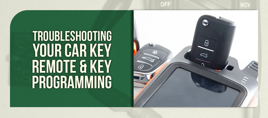 Troubleshooting Your Car Key Remote & Key Programming