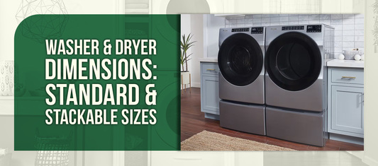 Washer & Dryer Dimensions: Standard & Stackable Sizes