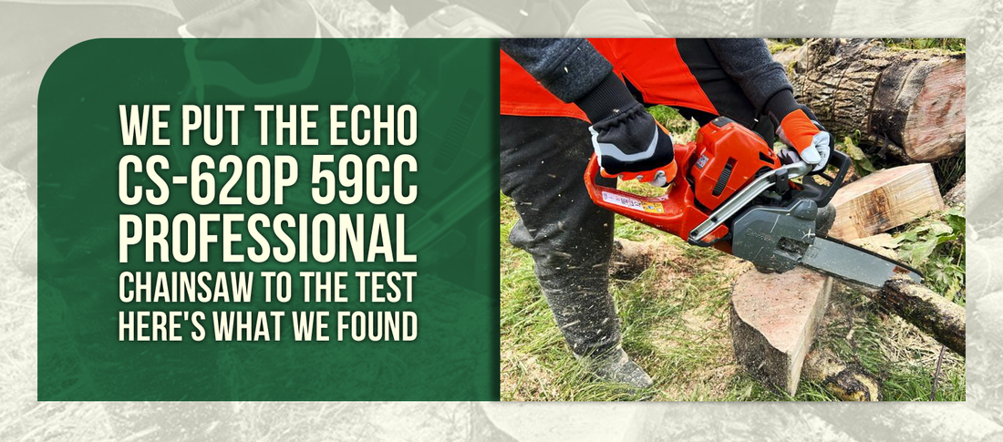 We Put the Echo CS-620P 59cc Professional Chainsaw to the Test — Here's What We Found