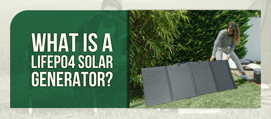 What Is a LiFePO4 Solar Generator?