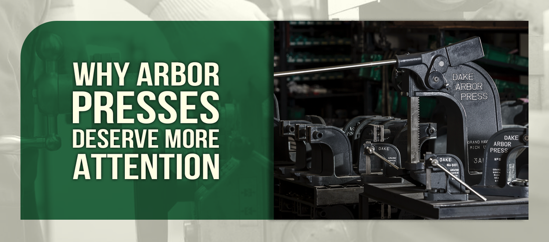 When arbor presses come to mind, you might envision & traditional vintage mechanical equipment, or perhaps they don't immediately capture your attention.