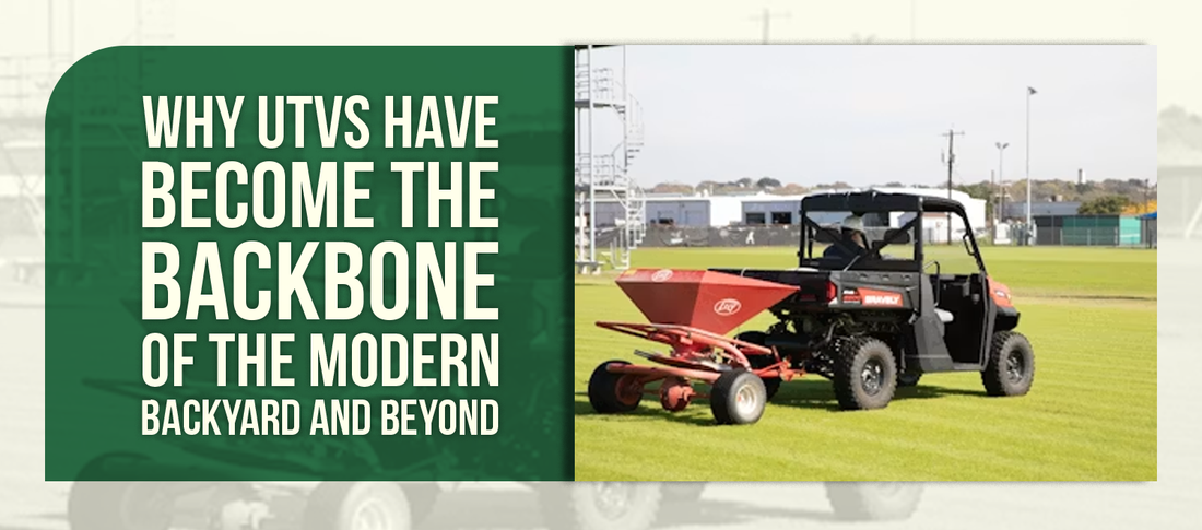 Why UTVs Have Become the Backbone of the Modern Backyard and Beyond