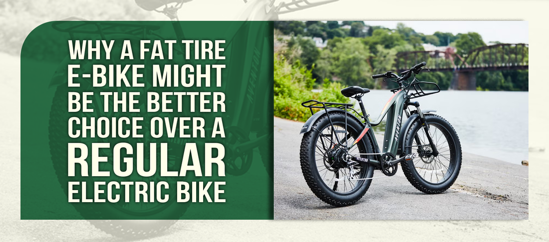 Why a Fat Tire E-Bike Might Be the Better Choice Over a Regular Electric Bike