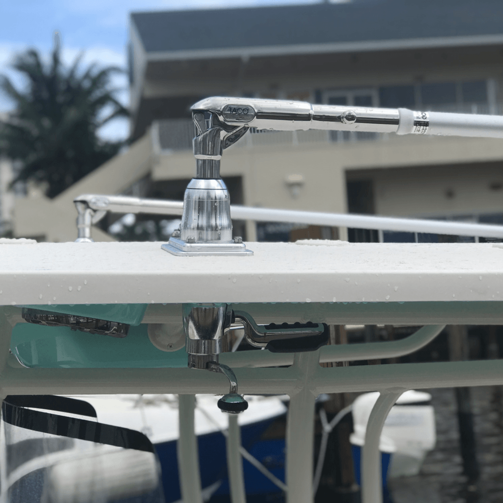 TACO Marine Combo Set 20' Carbon Fiber Outrigger Poles and Outrigger Mounts - OT-4200CF