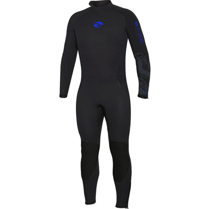 Zeagle Bare 7mm Mens Velocity Ultra Full Wetsuit - WET340 02-SM-BLK