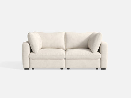 LINSY HOME RUBIK V 2 Seats Couch - S500-01X-2020-US-SPF-Sofa-0