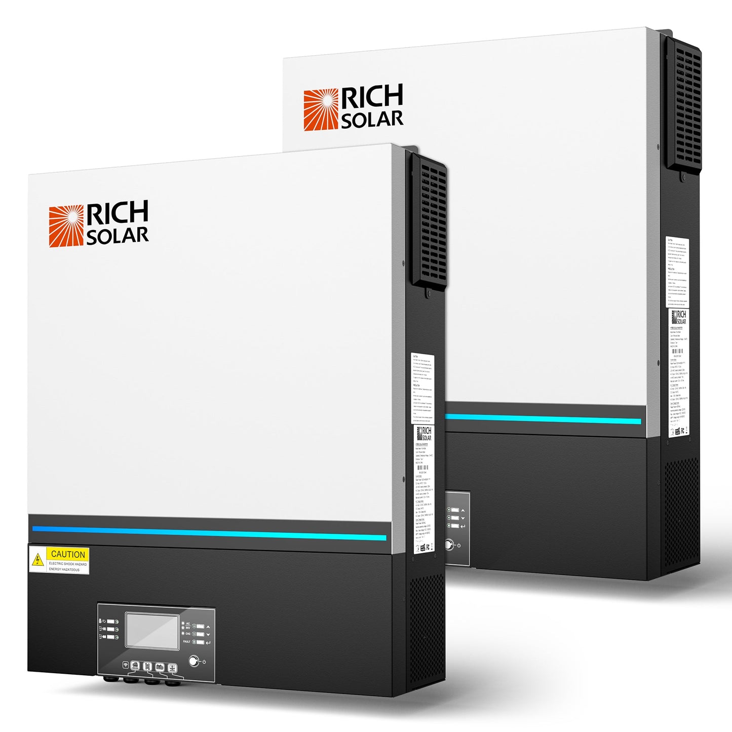 Rich Solar 6548 | 6500 Watt (6.5kW) 48 Volt Off-Grid Hybrid Solar Inverter | Premium 6500W 48V Hybrid Inverter for Campers, Cabins, Tiny Homes, ADUs, RVs, Off-Grid  - RS-H6548