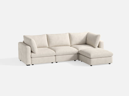 LINSY HOME RUBIK V 3 Seats with Ottoman - S500-01X-3120-1-US-SPF-Sofa-0