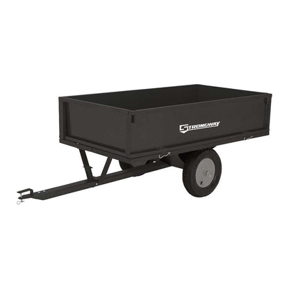 Strongway Steel ATV Trailer - 1,200-Lb. Capacity - 18 Cubic Foot Trailer  - 46443.STR