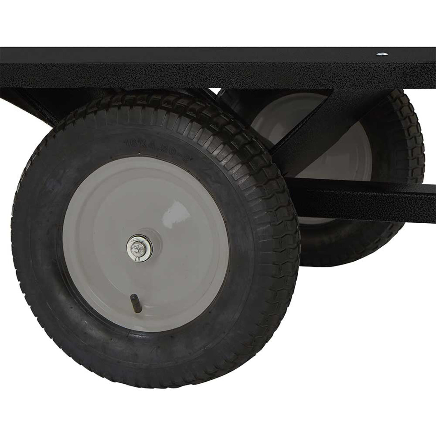 Strongway Steel ATV Trailer - 1,200-Lb. Capacity - 18 Cubic Foot Trailer  - 46443.STR