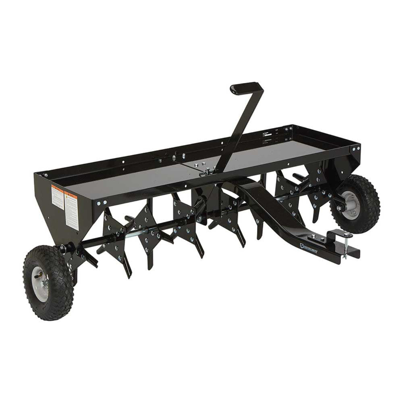 Strongway Tow Behind Plug Lawn Aerator 48 In. 32 Coring Plugs&nbsp; - 49167