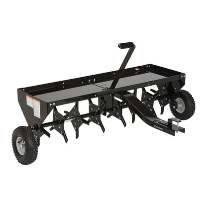 Strongway Tow Behind Plug Lawn Aerator 48 In. 32 Coring Plugs&nbsp; - 49167