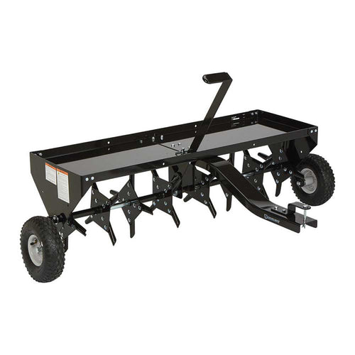Strongway Tow Behind Plug Lawn Aerator 48 In. 32 Coring Plugs&nbsp; - 49167