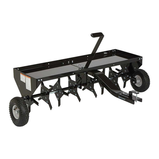 Strongway Tow Behind Plug Lawn Aerator 48 In. 32 Coring Plugs&nbsp; - 49167