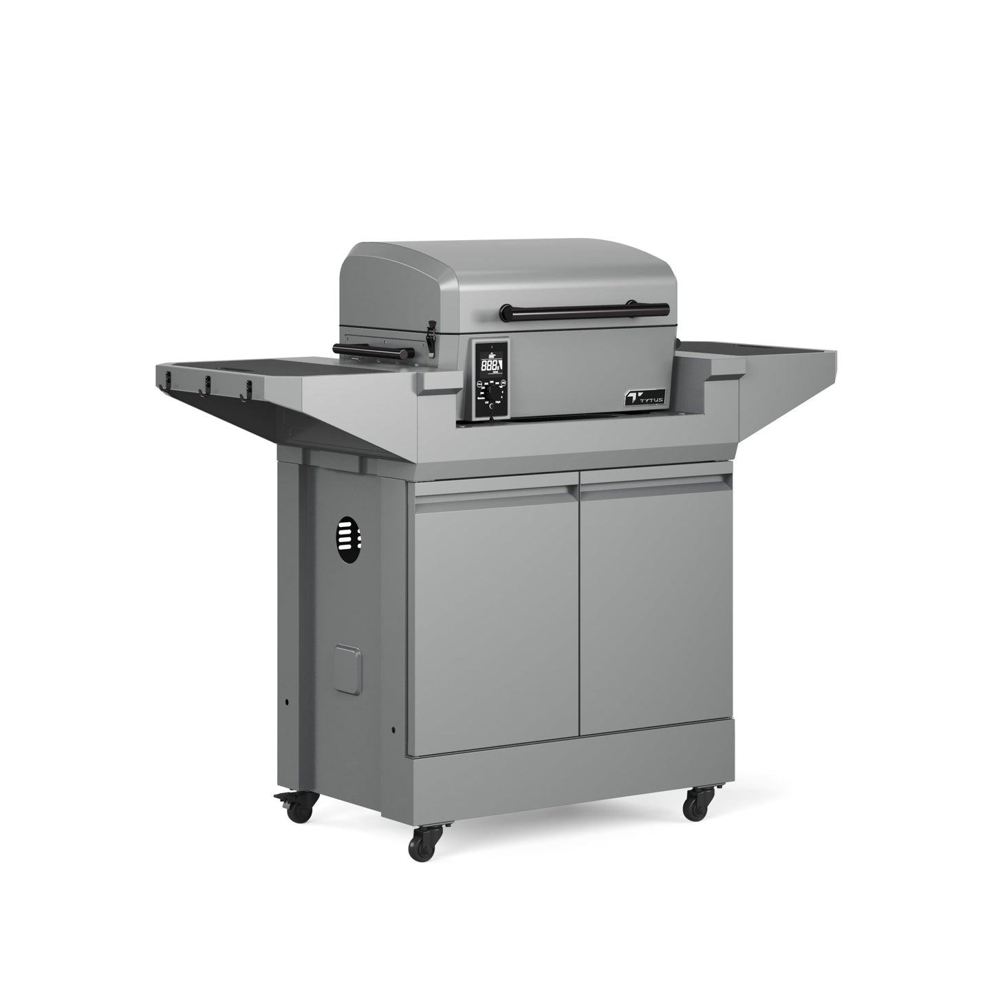 TYTUS Emberwood Pellet Smoker with Grill and Prep Cart - TDT-CRT-SMOK