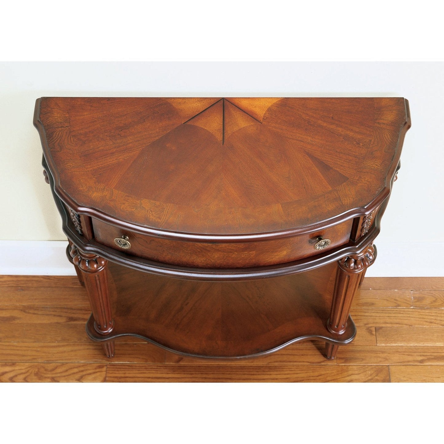 Butler Specialty Company Halifax 1 Drawer Console 34"" Table with storage, Dark Brown -  589024