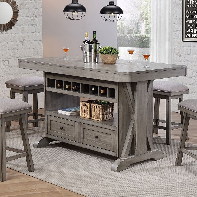 ECI Furniture Graystone Serving Island