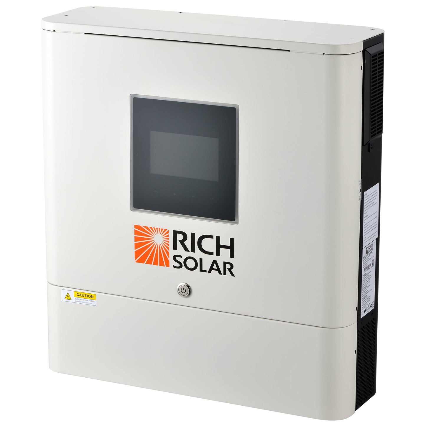 Rich Solar 6500S | 6500 Watt (6.5kW) 48 Volt Off-Grid Hybrid Solar Inverter | Premium 6500W 48V Hybrid Inverter for Campers, Cabins, Tiny Homes, ADUs, RVs, Off-Grid | Huge LCD Touchscreen with Ambient Lights  - RS-H6548S