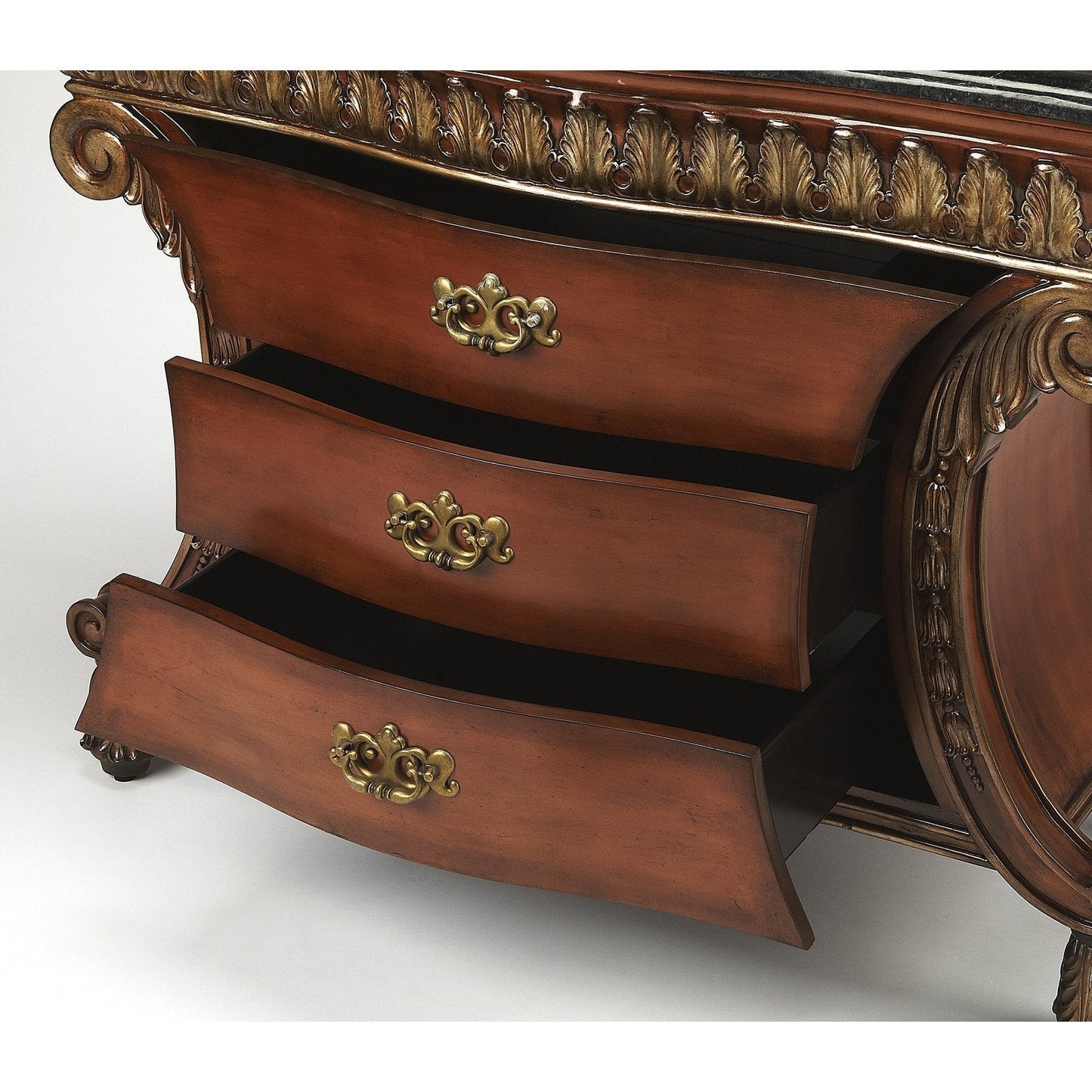 Butler Specialty Company Valenti Fossil Stone Chest, Multi-Color  - 759090