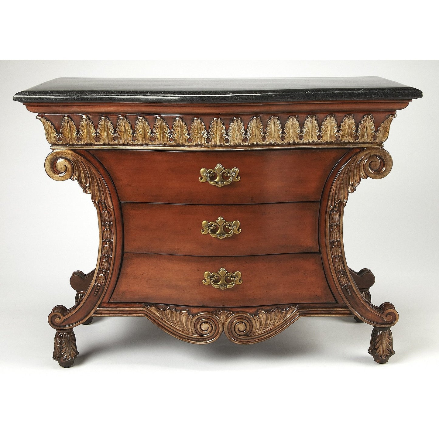 Butler Specialty Company Valenti Fossil Stone Chest, Multi-Color  - 759090