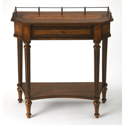 Butler Specialty Company Charleston One Drawer Console Table, Medium Brown  - 883040