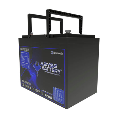 Abyss Battery 12V 60Ah Dual Purpose Lithium Marine Battery - AB-12V60-BT