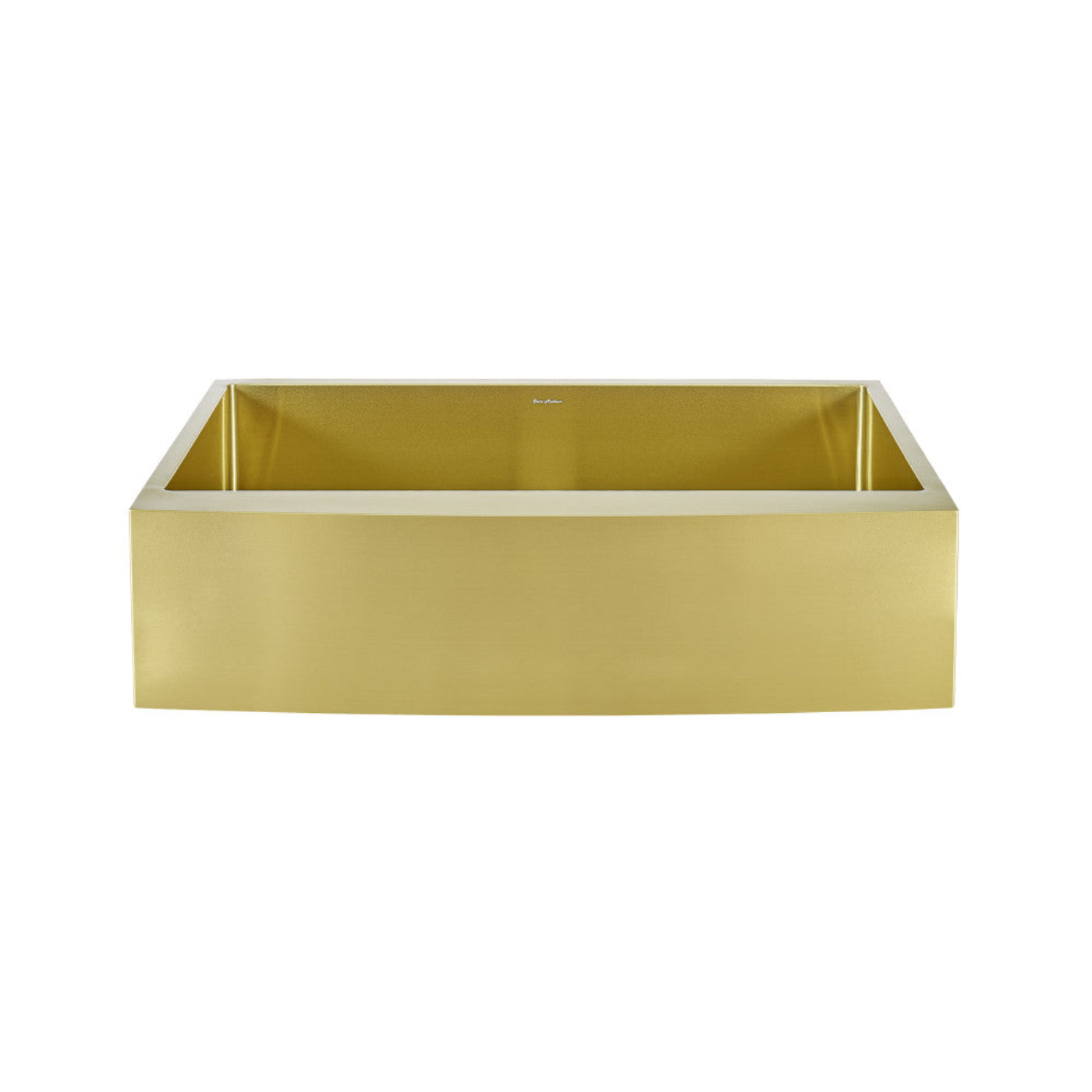 Swiss Madison Rivage 36 x 21 Stainless Steel, Single Basin, Farmhouse Kitchen Sink with Apron in Gold - SM-KS761G