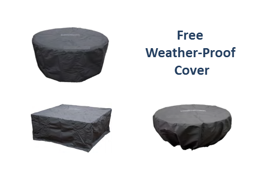 Prism Hardscapes 56" x 38" Tavola 1 Fire Table