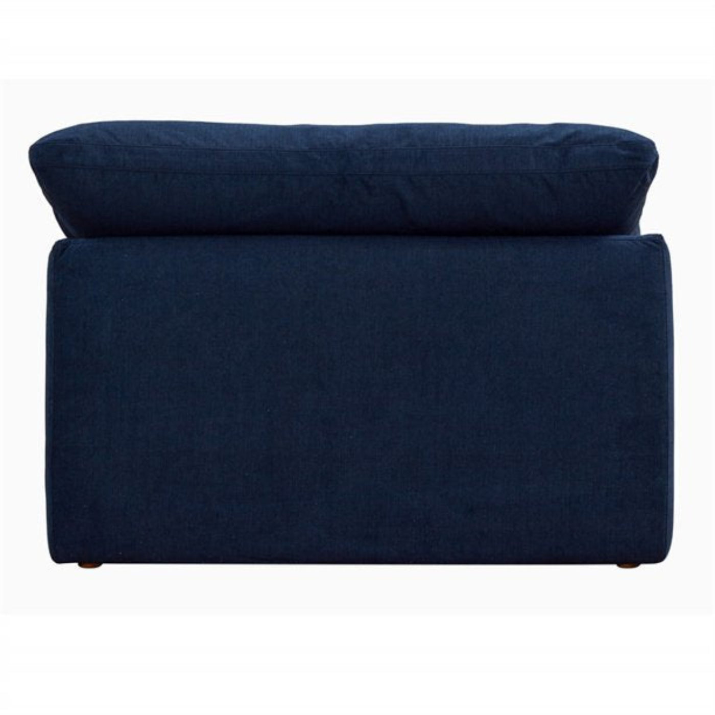 Sunset Trading Cloud Puff 4 Piece 132" Wide Slipcovered Modular Sectional Sofa with Ottoman - SU-1458-49-1C-2A-1O