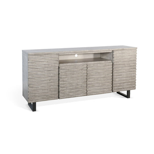 Sunny Designs Alpine - Media Console / Server - Gray - 3646AG-72
