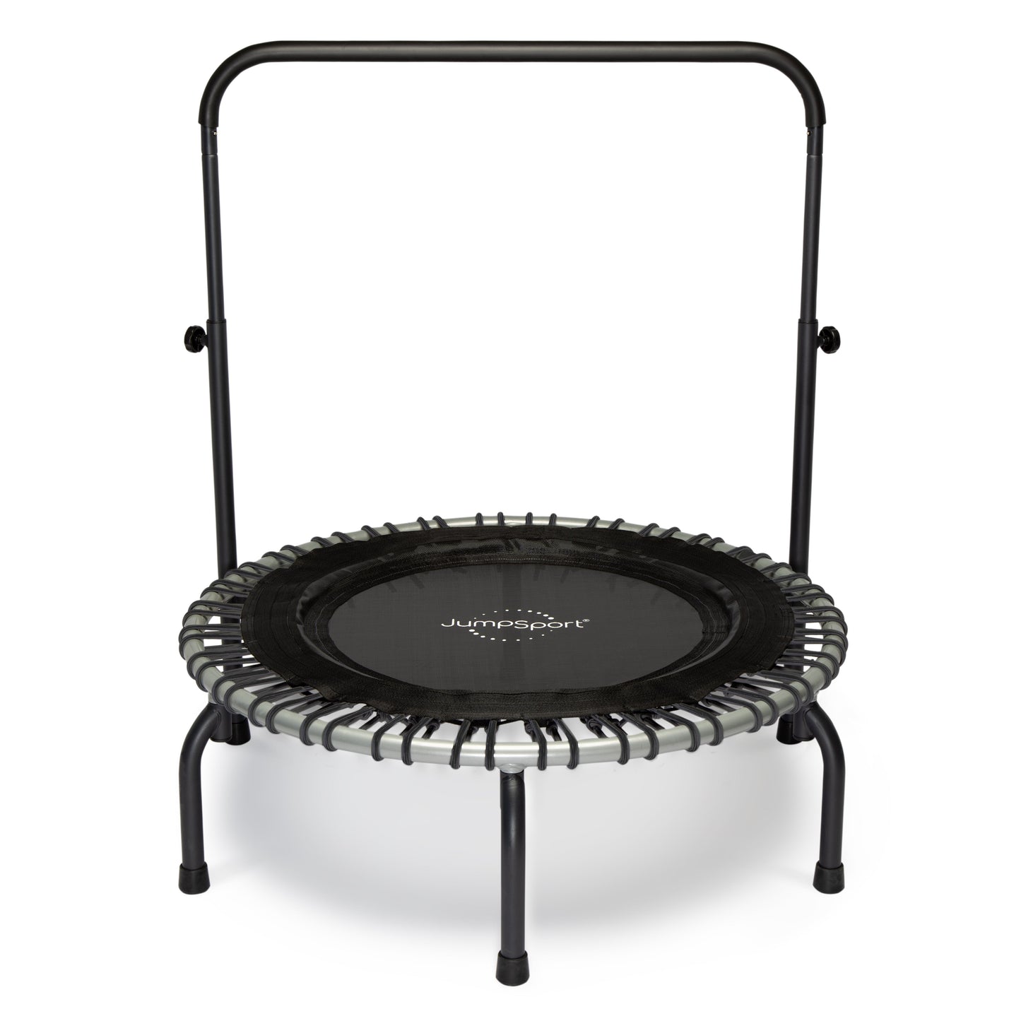 Disc-O-Bed JumpSport 350i 39" Fitness Trampoline and Handle Bar with 30 Adjustable Bungees - 323353