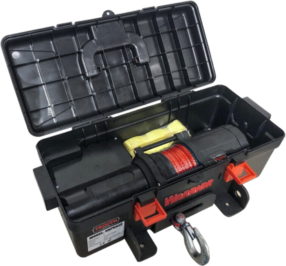 DK2 40PUA12 4,000 lbs. Capacity Warrior Trojan Electric Synthetic Winch Cable New - 40PUA12