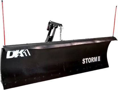 DK2 STOR8422ELT Storm II Elite 84 x 22 in. Custom Mount Snow Plow Kit with Actuator Lift New - STOR8422ELT