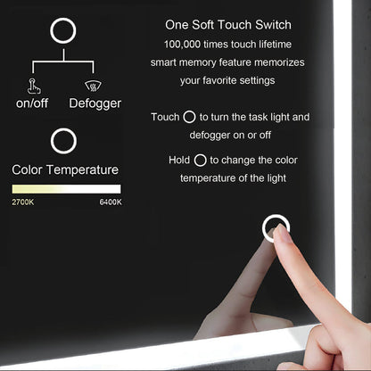 Blossom Lyra 30 x 30 Inch LED Mirror  - LED M8 3030