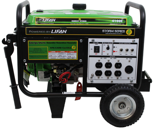 Lifan Energy Storm 3500W/4100W Generator Electric Start Manufacturer RFB - ES4100ER