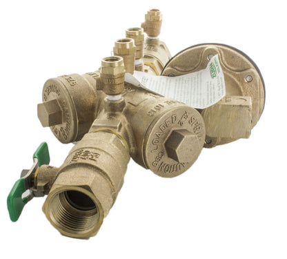 Zurn Wilkins 1-975XL2 1-inch RPZ Backflow Preventer, Lead-Free Bronze FNPT - 1-975XL2