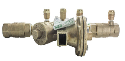 Zurn Wilkins 1-975XL2 1-inch RPZ Backflow Preventer, Lead-Free Bronze FNPT - 1-975XL2