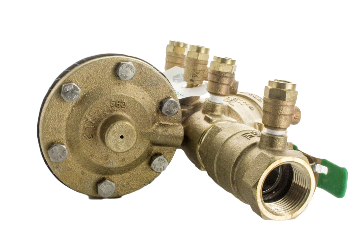 Zurn Wilkins 1-975XL2 1-inch RPZ Backflow Preventer, Lead-Free Bronze FNPT - 1-975XL2