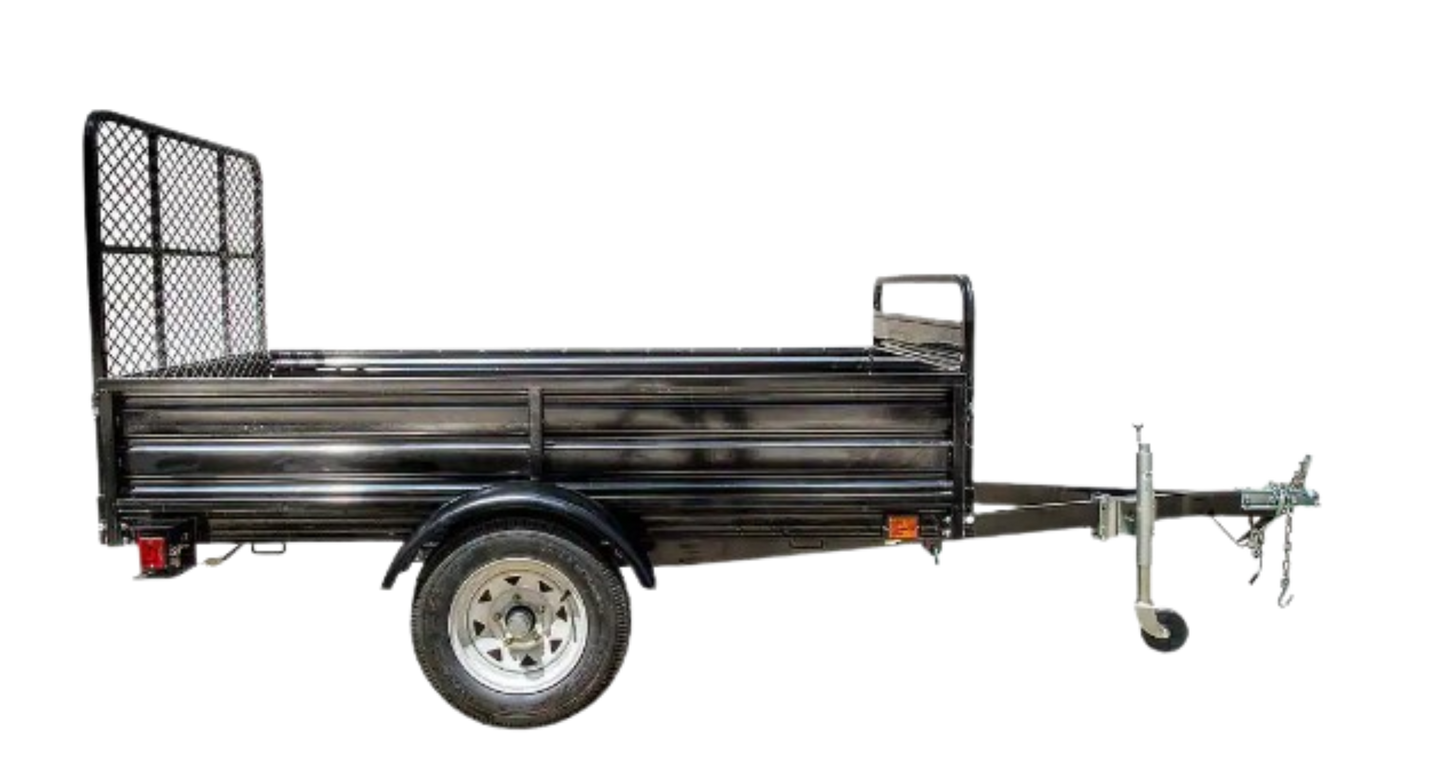 DK2 MMT5X7-DUG 1639 lb. Capacity 4.5 ft. x 7.5 ft. Drive-Up Gate Single Axle Trailer Kit New - MMT5X7-DUG