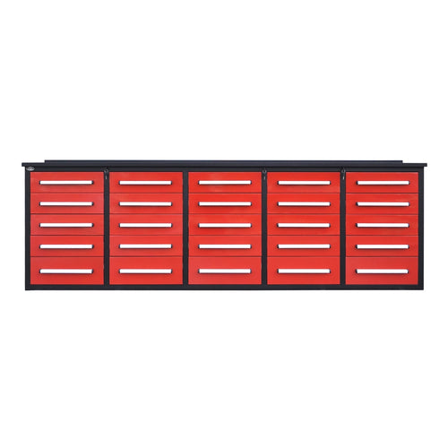 Chery Industrial 10 ft Heavy Duty Workbench with 25 Drawers - WW000184