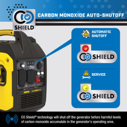 Aurora Generators  4000W Inverter with CO Shield- PowerGen USA - 100809
