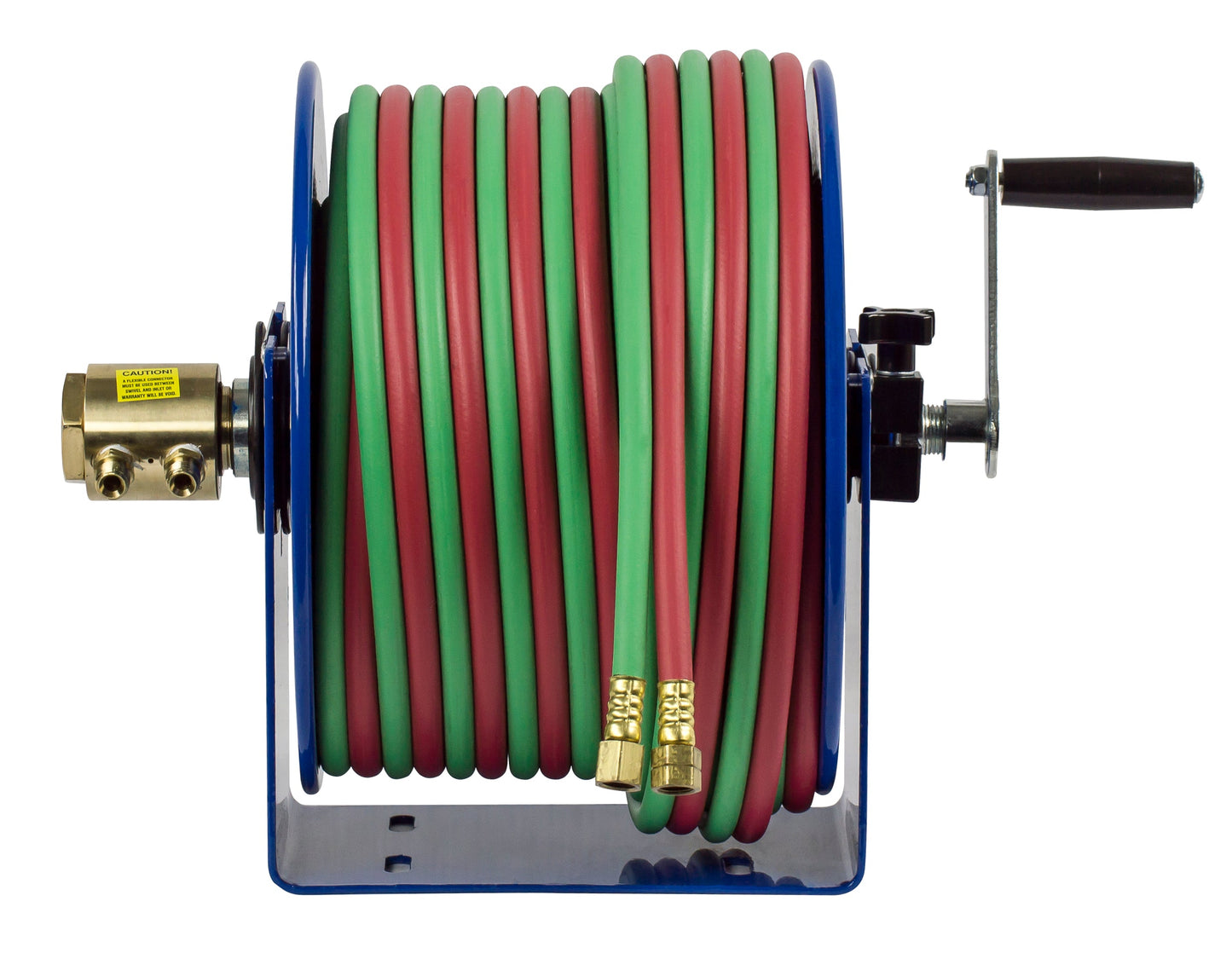 Coxreels  Hand Crank Hose Reel for 1/4" x 100' Twin Oxy-Acetylene Welding Hose New - 112W-1-100