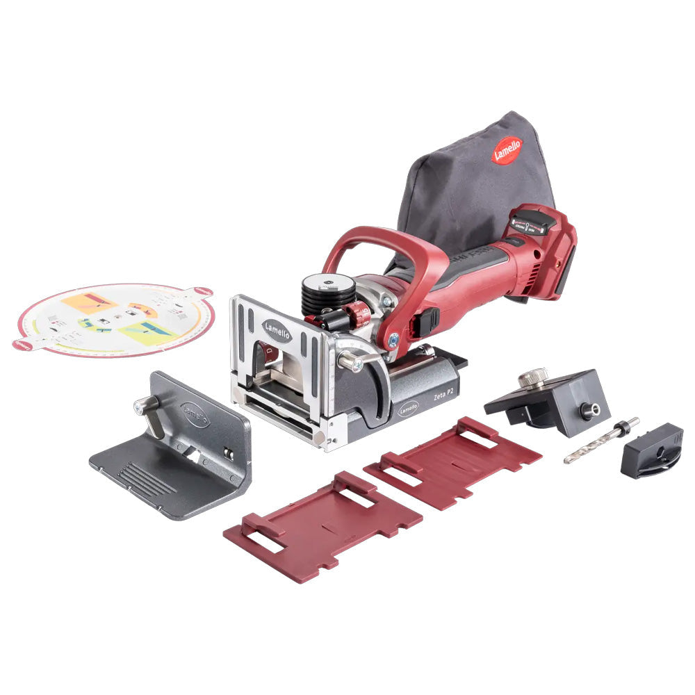 Lamello Cordless Zeta P2 Biscuit Joiner With Diamond Cutter - Bare Tool
