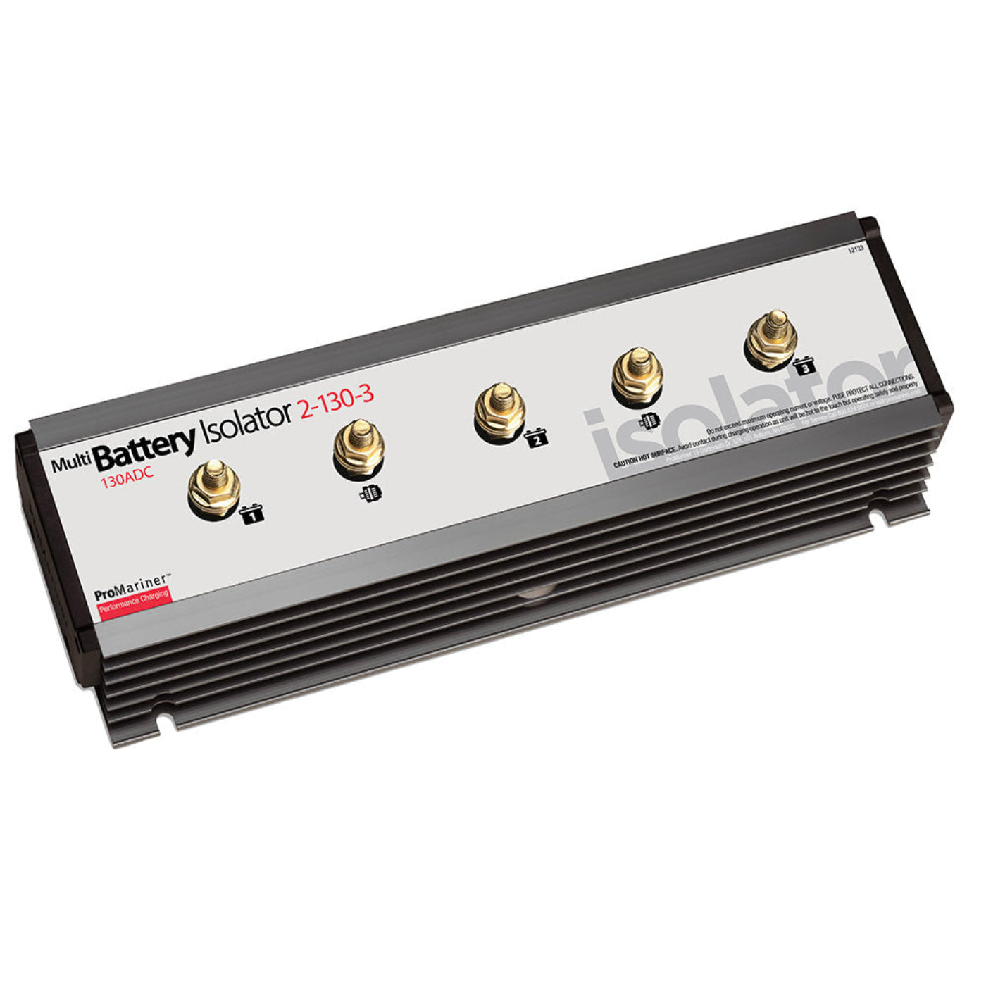 ProMariner Battery Isolator - 130 AMP - 2 Alternator - 3 Battery [12133] - CWR-102176