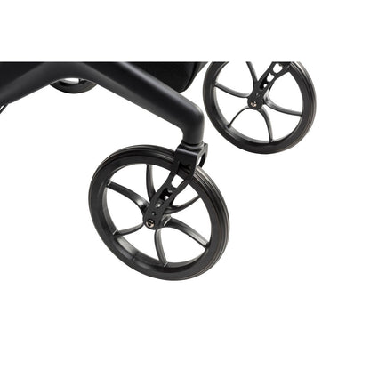Drive Medical AeroCarbon Ultra-Lite Rollator Weighs 11.5 lbs - DMM-10278BK