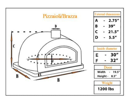 PIZZAIOLI PREMIUM PIZZA OVEN  ** TOP SELLER ** - Hybrid